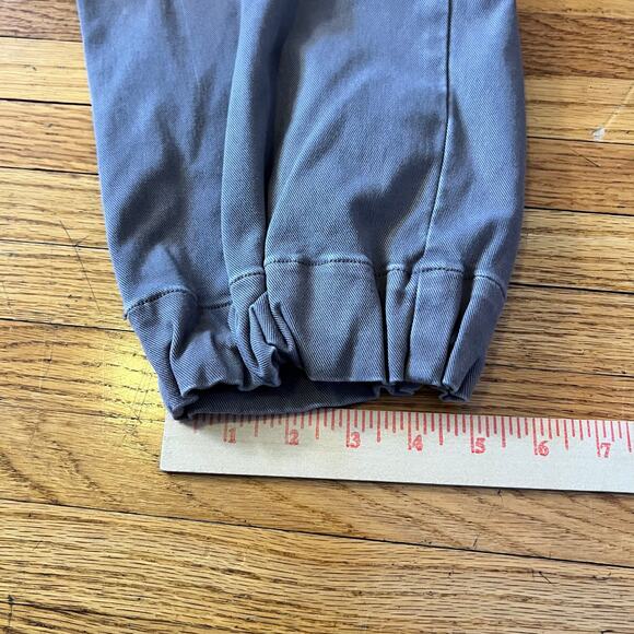 SPANX Pants Womens Medium Stretch Twill Cropped Wide Leg Khaki 20312R ** - Picture 12 of 13